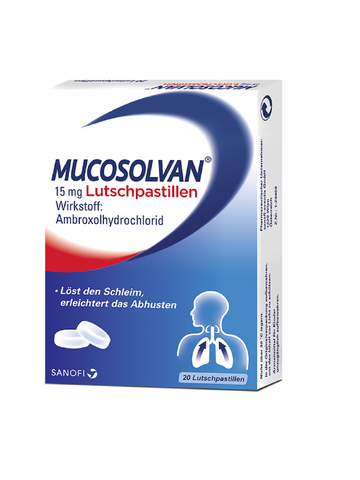Mucosolvan® 15 mg - Lutschpastillen