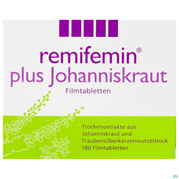 Remifemin Plus Johanniskraut Filmtabl 180st 180 ST – Packungsbild