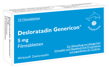 Desloratadin Genericon® lindert Allergiesymptome