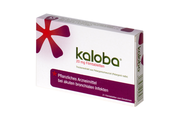 Kaloba® 20 mg Filmtabletten 21 ST – Packungsbild