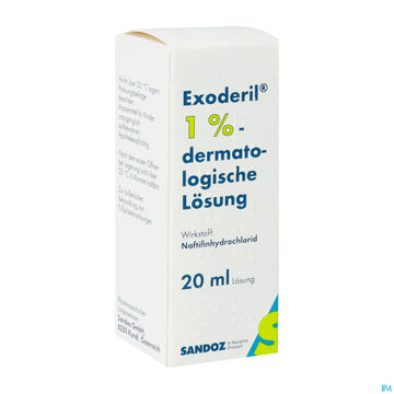 Exoderil Dermatologische Lösung 1% 20ml 20 ML – Packungsbild