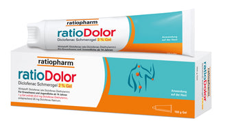 ratioDolor Diclofenac Schmerzgel 2 % Gel 150 G – Packungsbild