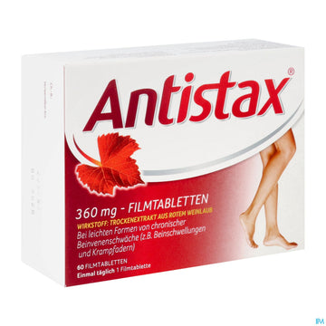 Antistax Filmtabl 360mg 60st 60 ST – Packungsbild