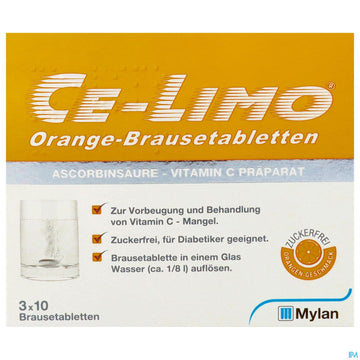 Ce-limo Orange Brausetabl Bp3x1 30st
