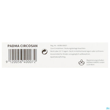Padma Circosan Kapseln 60st 60 ST – Packungsbild