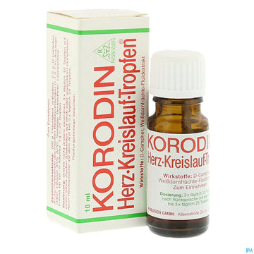 Korodin Herz-kreislauf Tropfen 40ml 40 ML – Packungsbild