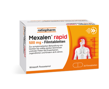 Mexalen® rapid 500 mg Filmtabletten