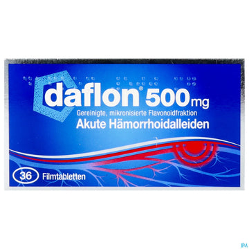 Daflon Filmtabl 500mg 36st 36 ST – Packungsbild