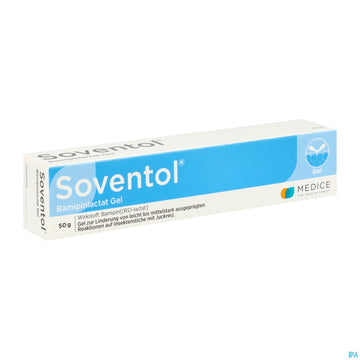 Soventol Bamipinlactat Gel Neu 50g 50 G – Packungsbild