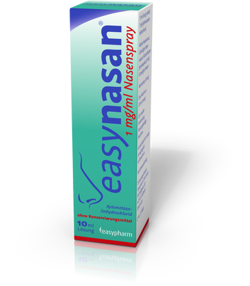 easynasan 1 mg/ml Nasenspray 10 ML – Packungsbild