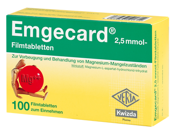 Emgecard 2,5 mmol-Filmtabletten