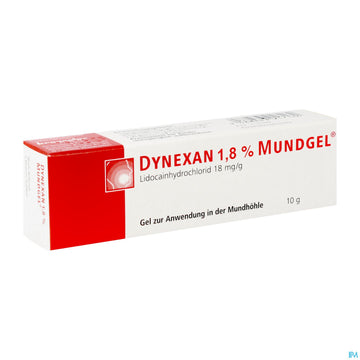 Dynexan Mundgel 1,8% 10g 10 G – Packungsbild