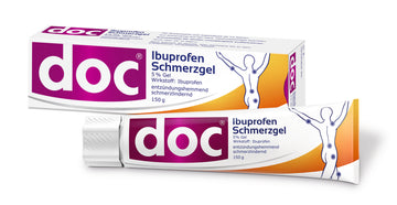doc® Ibuprofen Schmerzgel 150 g 150 G – Packungsbild