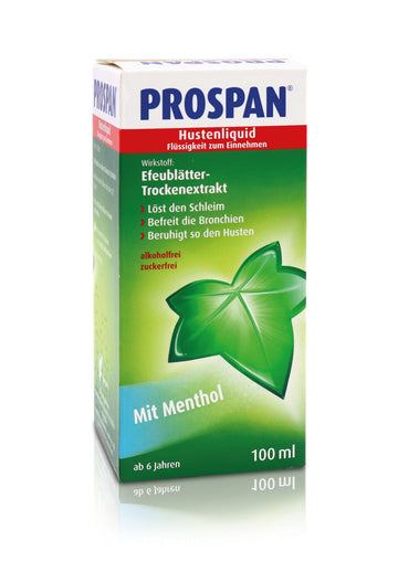 Prospan® Hustenliquid in der Flasche