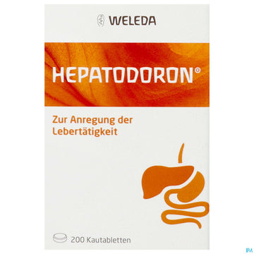 Hepatodoron Kautabl 200st 200 ST – Packungsbild
