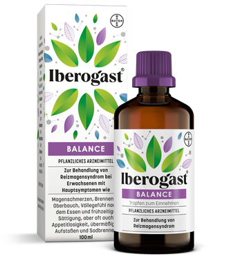 Iberogast® BALANCE Tropfen zum Einnehmen 100 ML – Packungsbild