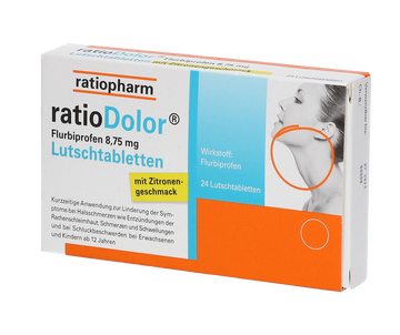 ratioDolor® Flurbiprofen 8,75 mg Lutschtabletten