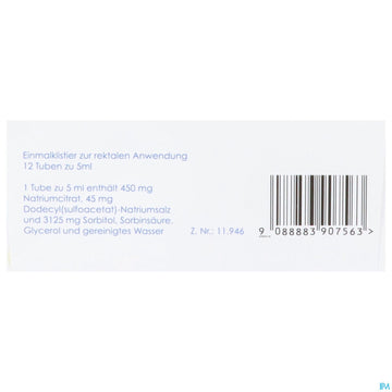 Microlax-microklistier Tube 5ml 12st 12 ST – Packungsbild