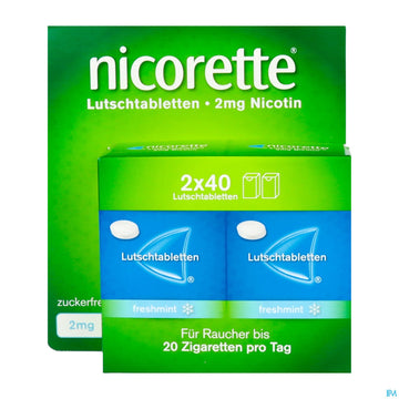 Nicorette Lutschtabl Freshmint 2mg 80st