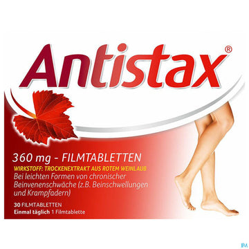 Antistax Filmtabl 360mg 30st 30 ST – Packungsbild