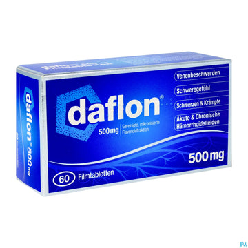 Daflon Filmtabl 500mg 60st 60 ST – Packungsbild