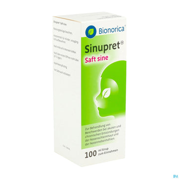 Sinupret Saft Sine 100ml 100 ML – Packungsbild