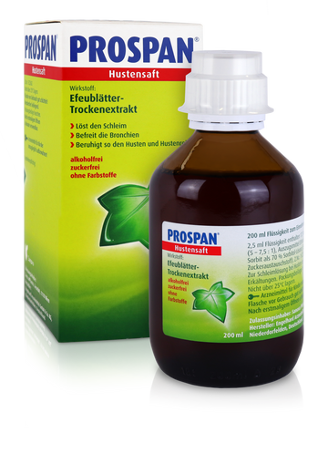 Prospan® Hustensaft 200ml 200 ML – Packungsbild