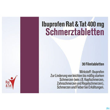 Ibuprofen-rat&amp;tat Schmerztabl 400mg 30st