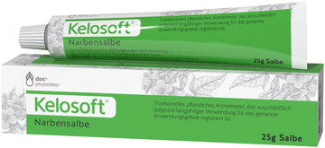 Kelosoft Narbensalbe 25 G – Packungsbild
