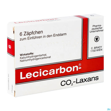 Lecicarbon Zaepfchen 6st 6 ST – Packungsbild