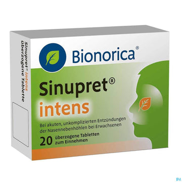 Sinupret Intens Ueberzogene Tabl 20st 20 ST – Packungsbild