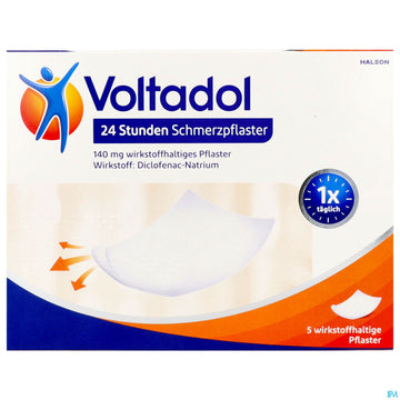 Voltadol 24h Schmerzpflaster Wirkstoffhaltig 140mg 5st 5 ST – Packungsbild
