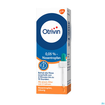 Otrivin Nasentropfen 0,05% 10ml 10 ML – Packungsbild