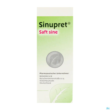 Sinupret Saft Sine 100ml 100 ML – Packungsbild