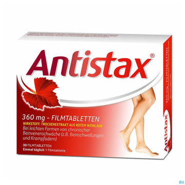 Antistax Filmtabl 360mg 30st 30 ST – Packungsbild