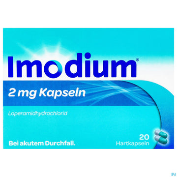 Imodium Kapseln 2mg 20st 20 ST – Packungsbild