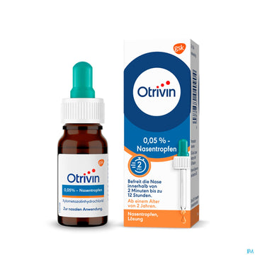 Otrivin Nasentropfen 0,05% 10ml 10 ML – Packungsbild