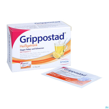 Grippostad Heissgetraenk Pulver Beutel 10st 10 ST – Packungsbild