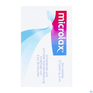 Microlax-microklistier Tube 5ml 12st 12 ST – Packungsbild