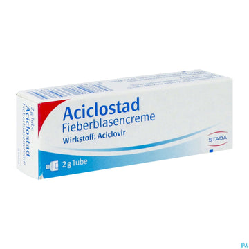 Aciclostad Fieberblasencreme 2g 2 G – Packungsbild