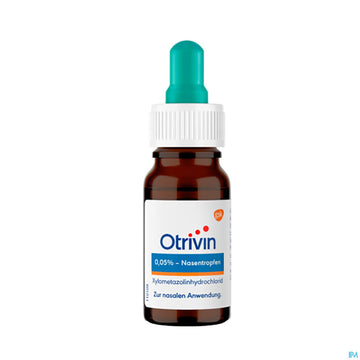 Otrivin Nasentropfen 0,05% 10ml 10 ML – Packungsbild