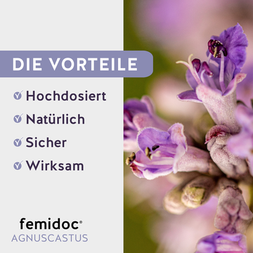 femidoc® AGNUSCASTUS  20 MG - FILMTABLETTEN 90 ST – Packungsbild