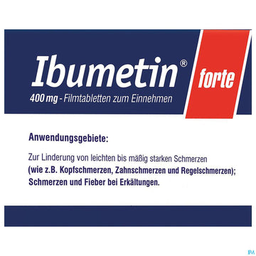 Ibumetin Filmtabl Forte 400mg 20st