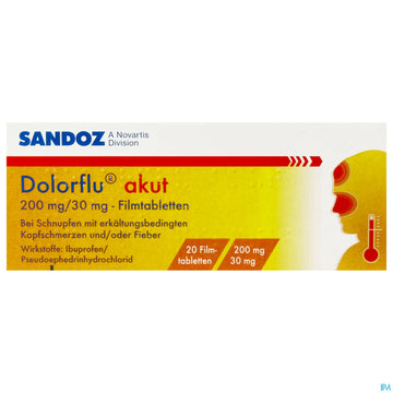 Dolorflu Akut Filmtabl 200mg/30mg 20st