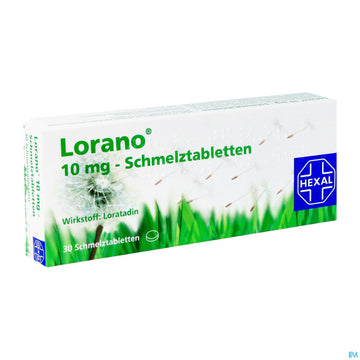 Lorano Schmelztabl 10mg 30st 30 ST – Packungsbild