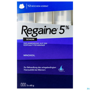 Regaine Schaum Z.anwendung Auf Der Kopfhaut 5% Bp3x6 180g