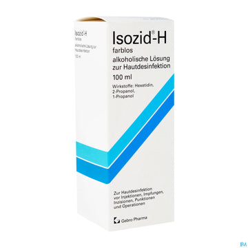 Isozid Alkoholische Lösung Z Hautdesinfektion H Farblos 100ml 100 ML – Packungsbild