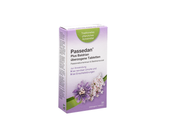Passedan® Plus Baldrian überzogene Tabletten