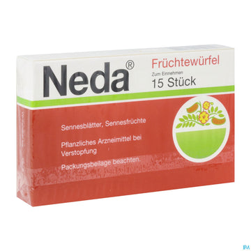 Neda Fruechtewuerfel 15st 15 ST – Packungsbild