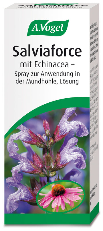 A.Vogel Salviaforce  mit Echinacea  Spray zur Anwendung in der Mundhöhle. Lösung